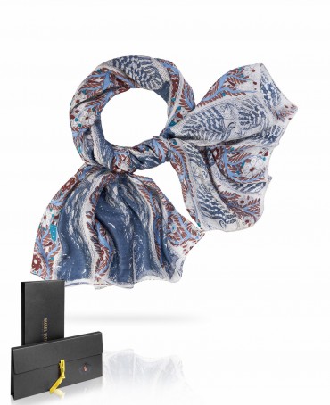 Палантин Женский SN-ART.ABORGI/WHITE