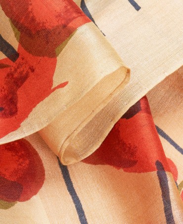 Палантин Женский SN-POPPY/CHOCO.TURQU