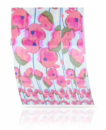 Палантин Женский SN-POPPY/EMAR.BLUE