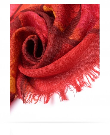 Палантин Унисекс JW70-C.DAMOUR/FUCH