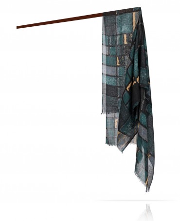 Палантин Унисекс JW70-C.DAMOUR/GRISE