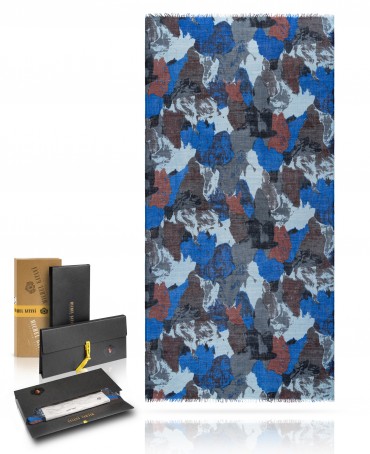 Палантин Унисекс JW70-LAB.MYSTIQUE/BLEUE