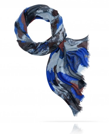 Палантин Унисекс JW70-LAB.MYSTIQUE/BLEUE