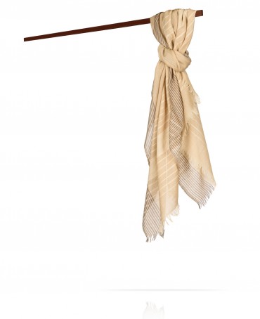 Палантин Унисекс JW70-MACHU/BEIGE