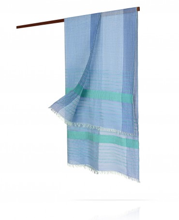 Палантин Унисекс JW70-MACHU/BLEUE