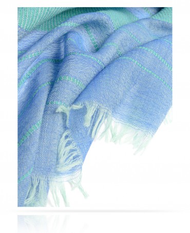 Палантин Унисекс JW70-MACHU/BLEUE