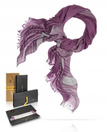 Палантин Унисекс JW70-MACHU/PURPLE