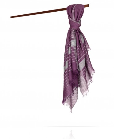 Палантин Унисекс JW70-MACHU/PURPLE