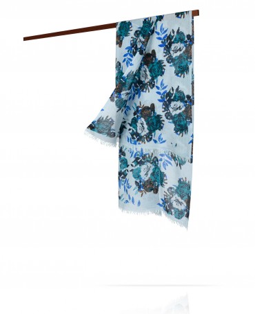Палантин Унисекс JW70-ROSES.DAMOUR/B.CIEL