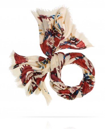 Палантин Унисекс JW70-ROSES.DAMOUR/NATUR