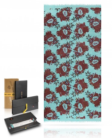 Палантин Унисекс JW70-ROSES.DAMOUR/TURRET