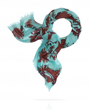 Палантин Унисекс JW70-ROSES.DAMOUR/TURRET