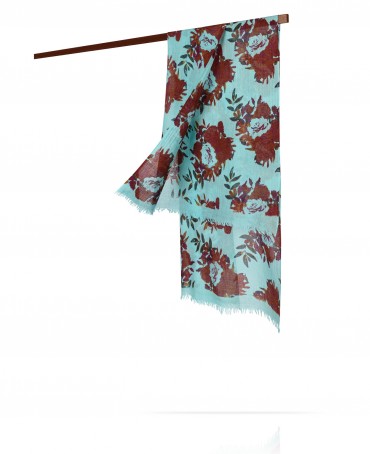 Палантин Унисекс JW70-ROSES.DAMOUR/TURRET