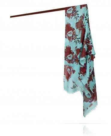 Палантин Унисекс JW70-ROSES.DAMOUR/TURRET