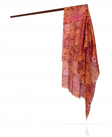 Палантин Унисекс JW70-TRESOR.PERSAN/ROSE