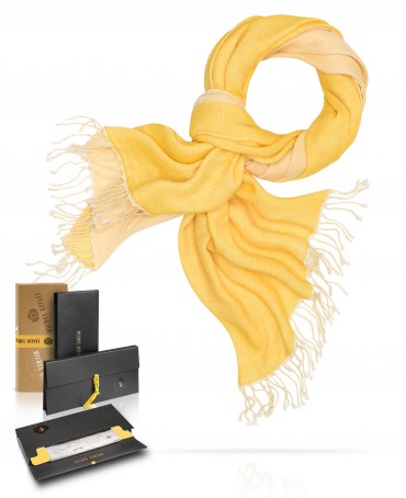 Палантин Унисекс W230-PLAID/JAUNE