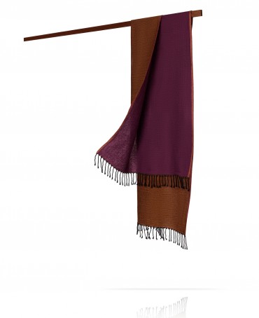 Палантин Унисекс W230-PLAID/MAGENTA.SAND