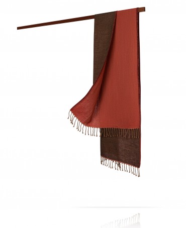 Палантин Унисекс W230-PLAID/MARON.CARROT