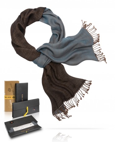 Палантин Унисекс W230-PLAID/MARON.TEAL