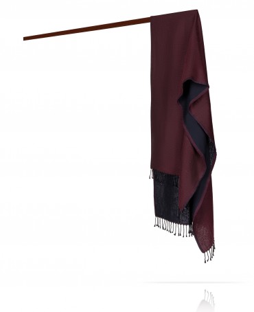 Палантин Унисекс W230-PLAID/NAVY.WINE