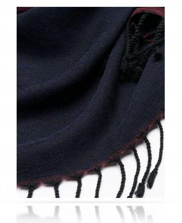 Палантин Унисекс W230-PLAID/NAVY.WINE