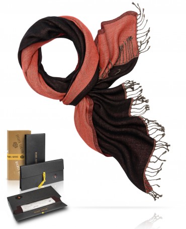 Палантин Унисекс W230-PLAID/NOIR.PURP