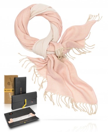 Палантин Унисекс W230-PLAID/PINK.NEUTRAL