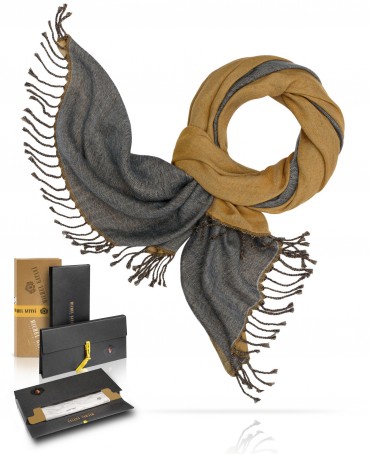 Палантин Унисекс W230-PLAID/SAND.GREY