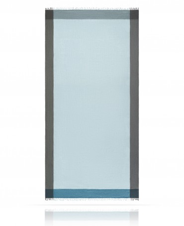 Палантин Унисекс WS45-QUATRIEN/BLEU.CIEL