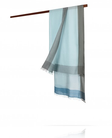 Палантин Унисекс WS45-QUATRIEN/BLEU.CIEL