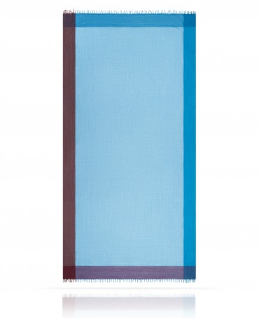 Палантин Унисекс WS45-QUATRIEN/BLEU.COBALT