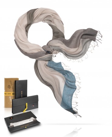 Палантин Унисекс WS45-QUATRIEN/GRISE