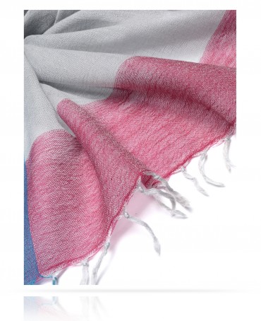 Палантин Унисекс WS45-QUATRIEN/GRISE.LT