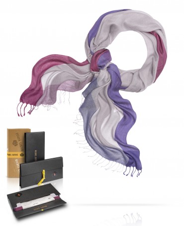 Палантин Унисекс WS45-QUATRIEN/LILAS