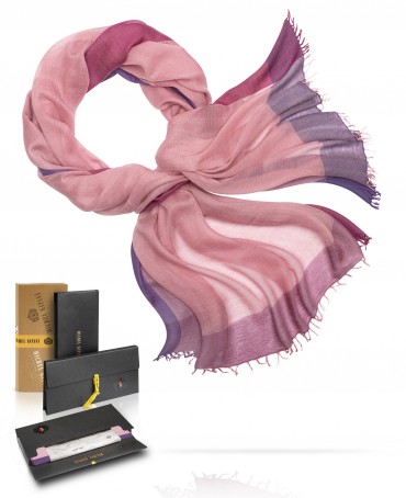 Палантин Унисекс WS45-QUATRIEN/LILAS.DARK