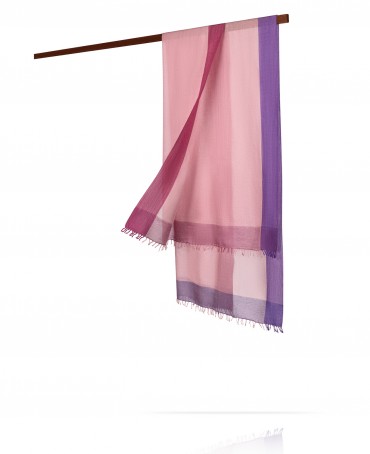 Палантин Унисекс WS45-QUATRIEN/LILAS.DARK