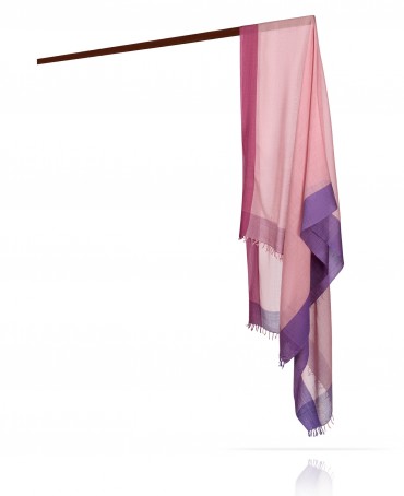 Палантин Унисекс WS45-QUATRIEN/LILAS.DARK