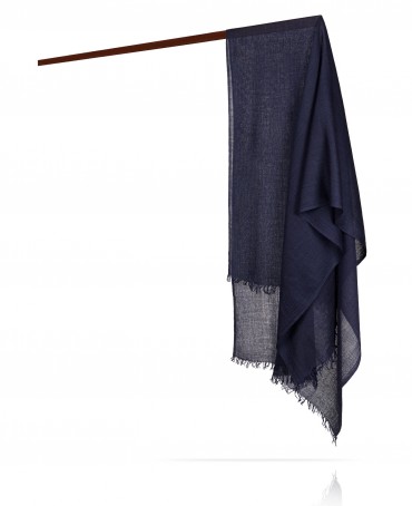 Палантин Унисекс WS60-LAINE.SOIE/DK.NAVY