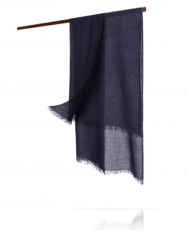 Палантин Унисекс WS60-LAINE.SOIE/DK.NAVY