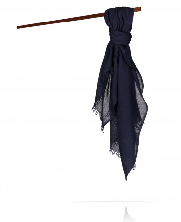 Палантин Унисекс WS60-LAINE.SOIE/DK.NAVY