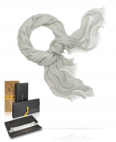 Палантин Унисекс WS60-LAINE.SOIE/GRISE