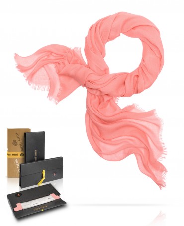 Палантин Унисекс WS60-LAINE.SOIE/ROSE.TENDRE