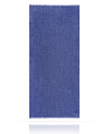 Палантин Унисекс WS65-LAINE.SOIE/BLEUE