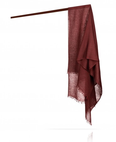 Палантин Унисекс WS65-LAINE.SOIE/BROWN