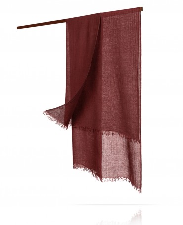 Палантин Унисекс WS65-LAINE.SOIE/BROWN