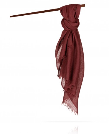 Палантин Унисекс WS65-LAINE.SOIE/BROWN