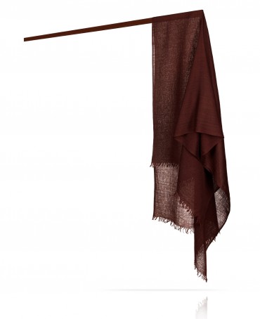 Палантин Унисекс WS65-LAINE.SOIE/MARON