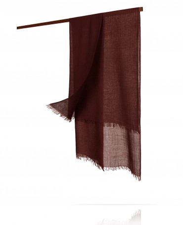 Палантин Унисекс WS65-LAINE.SOIE/MARON