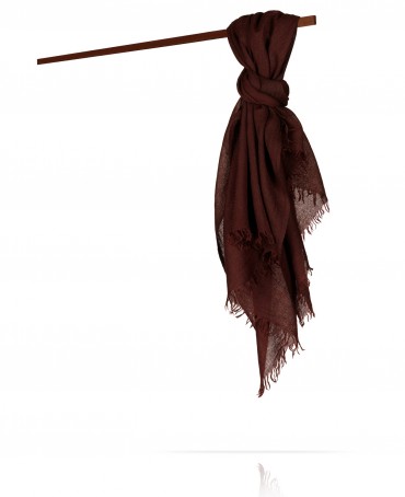 Палантин Унисекс WS65-LAINE.SOIE/MARON