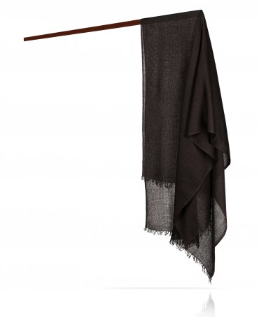 Палантин Унисекс WS65-LAINE.SOIE/RED.BLACK